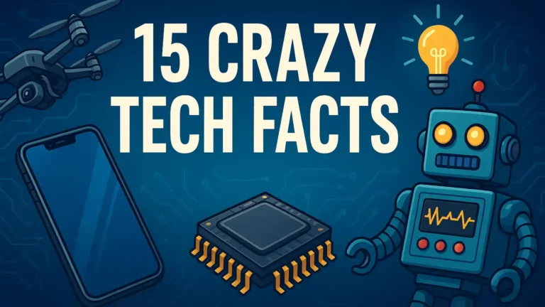 15 Crazy Tech Facts