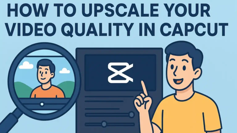 How to Upscale Your Video Quality in CapCut