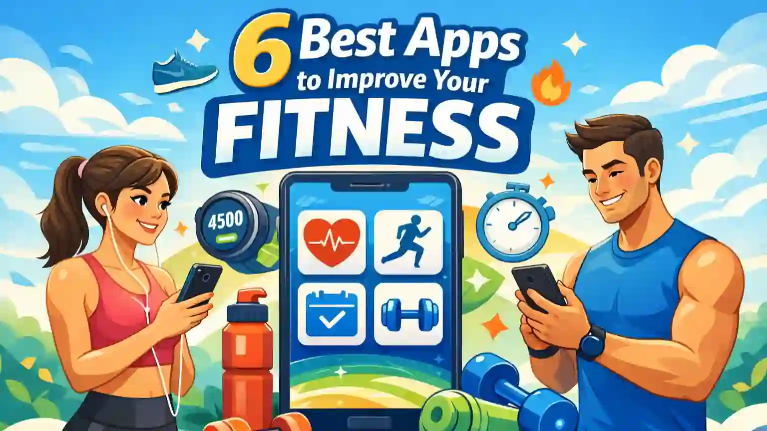 6 best apps to improve your fitness